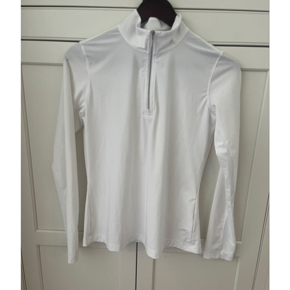 Lady Hagen 1/4 Zip Pullover Top Sz. XS Long Sleeve Mesh Inserts golf athletic